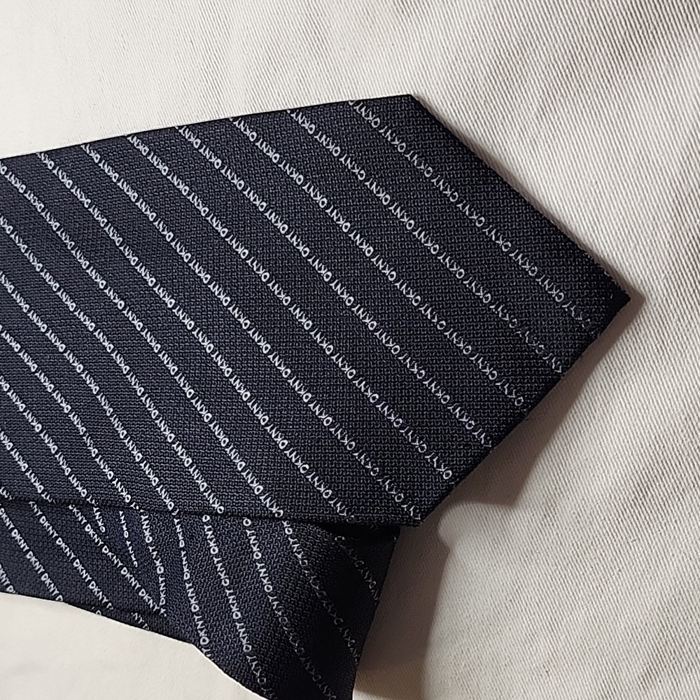 DKNY silk necktie